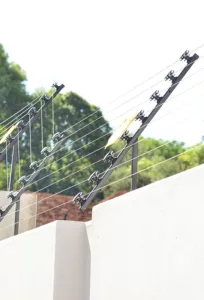 Electric security fence System